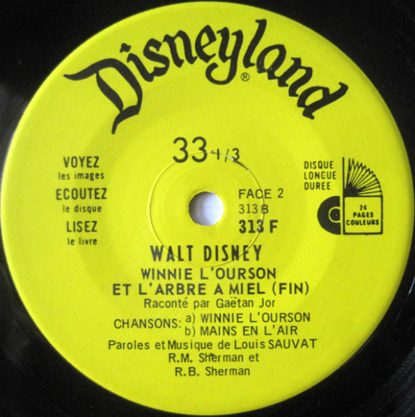 Gaëtan Jor - Winnie L'Ourson Et L'Arbre À Miel | Disneyland (31322) - 4