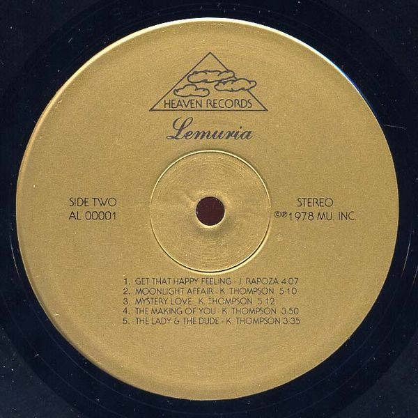 Lemuria - Lemuria | Heaven Records (P7-6626) - 4