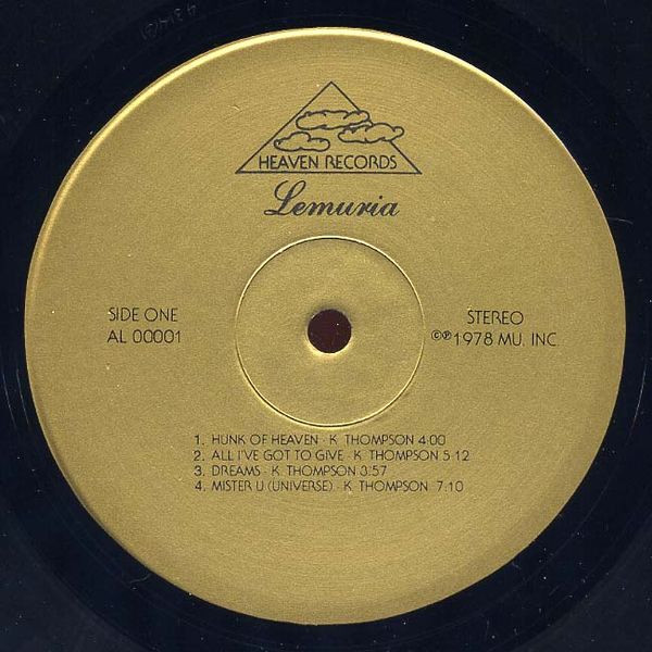 Lemuria - Lemuria | Heaven Records (P7-6626) - 3