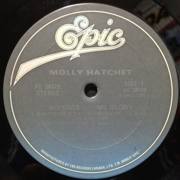 Molly Hatchet - No Guts No Glory [Vinyl] | Epic (38429) - 3