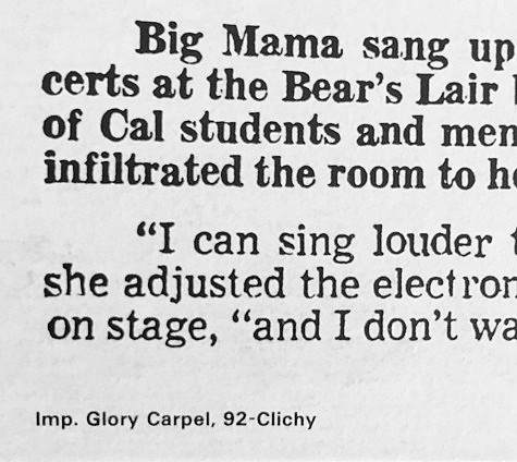Big Mama Thornton And The Chicago Blues Band - Big Mama The Queen At Monterey | Arhoolie Records (AR 19017) - 4 Big Mama Thornton And The Chicago Blues Band - Big Mama The Queen At Monterey | Arhoolie Records (AR 19017) - 4