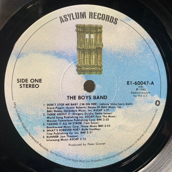 The Boys Band - The Boys Band | Asylum Records (E1-60047) - 3