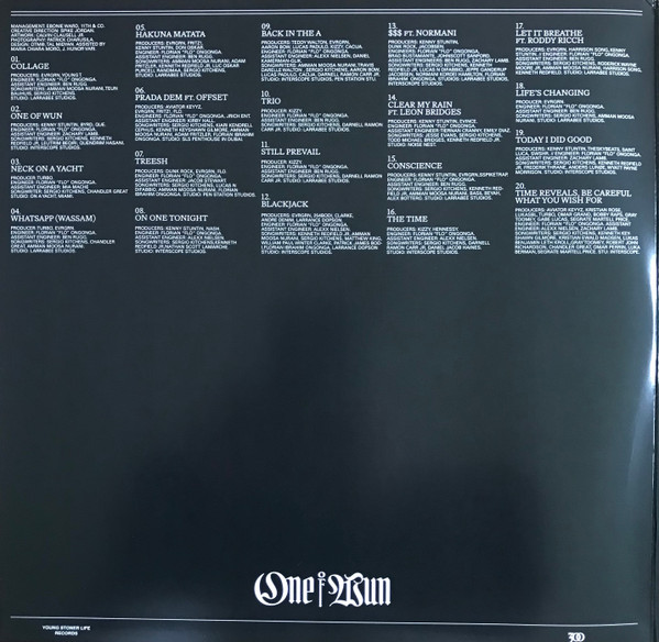 Gunna - One Of Wun | Young Stoner Life Records (075678609169) - 2 Gunna - One Of Wun | Young Stoner Life Records (075678609169) - 2