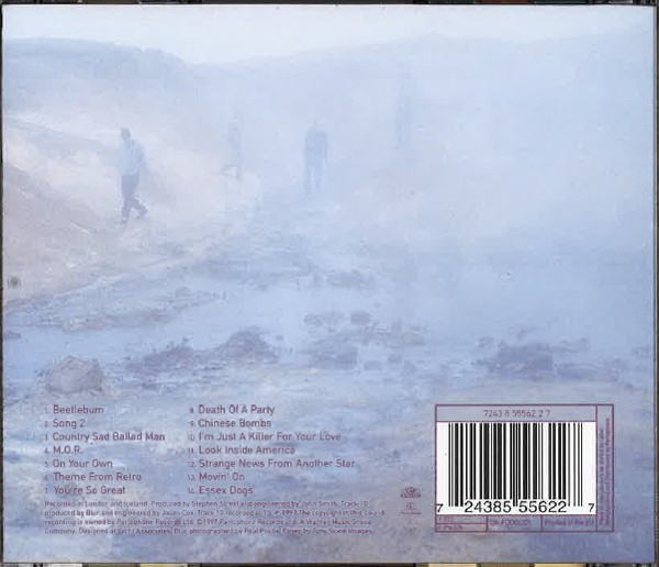 Blur - Blur | Parlophone (7243 8 55562 2 7) - 2 Blur - Blur | Parlophone (7243 8 55562 2 7) - 2