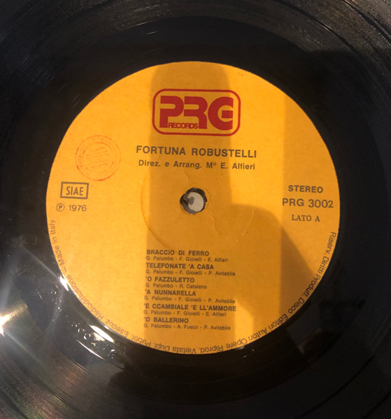 Fortuna Robustelli - Braccio Di Ferro | PRG Records (PRG 3002) - 3