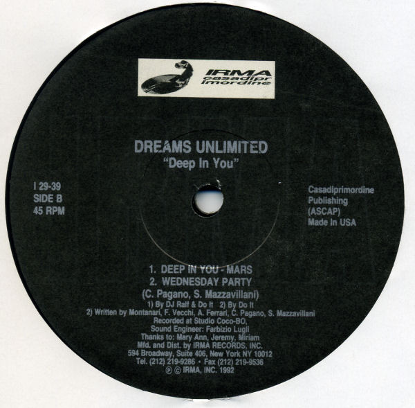 Dreams Unlimited - Deep In You | Irma CasaDiPrimordine (I 29-39) - 2 Dreams Unlimited - Deep In You | Irma CasaDiPrimordine (I 29-39) - 2