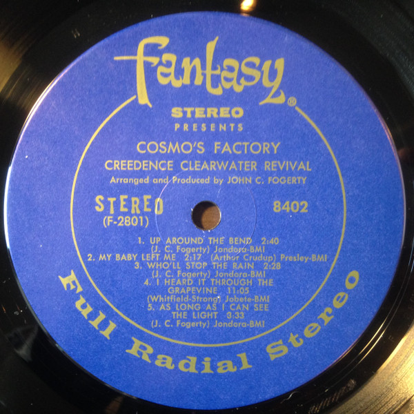 Creedence Clearwater Revival - Cosmo's Factory | Fantasy (8402) - 4 Creedence Clearwater Revival - Cosmo's Factory | Fantasy (8402) - 4