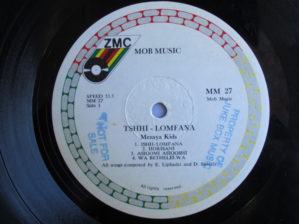 Mezaya Kids - Ishh - Lomfana | Mob Music (MM 27) - 3