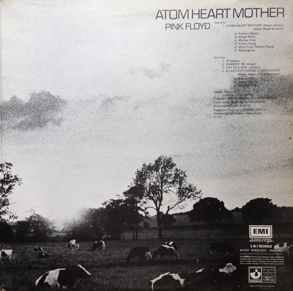 Pink Floyd - Atom Heart Mother | Harvest (SHVL 781) - 3