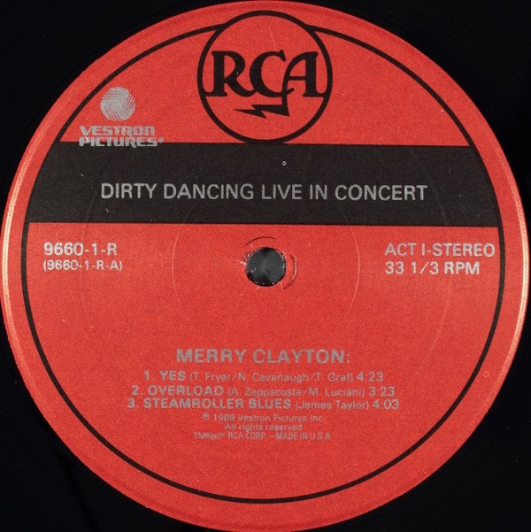 Various - Dirty Dancing - Live In Concert | RCA (9660-1-R) - 2 Various - Dirty Dancing - Live In Concert | RCA (9660-1-R) - 2