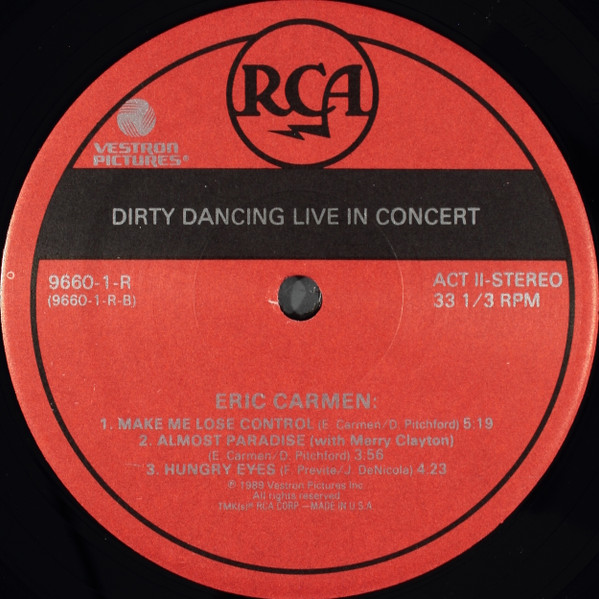 Various - Dirty Dancing - Live In Concert | RCA (9660-1-R) - 3 Various - Dirty Dancing - Live In Concert | RCA (9660-1-R) - 3