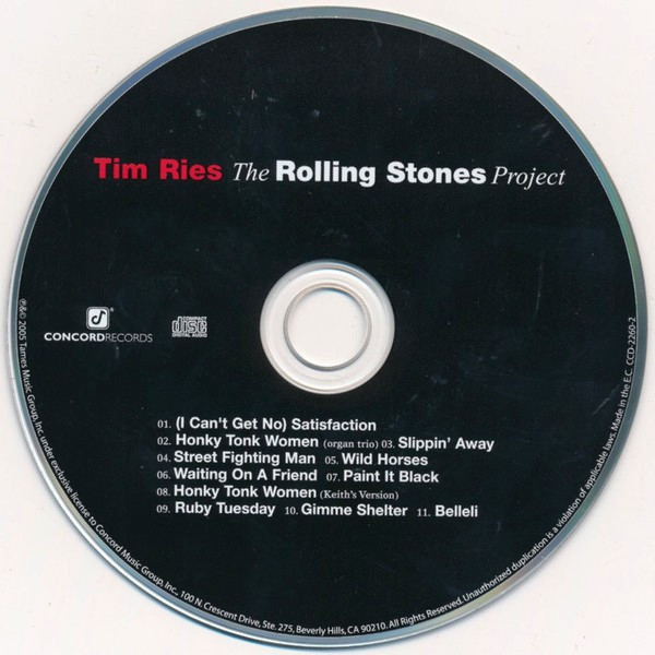 Tim Ries - The Rolling Stones Project | Concord Records (CCD-2260-2) - 3