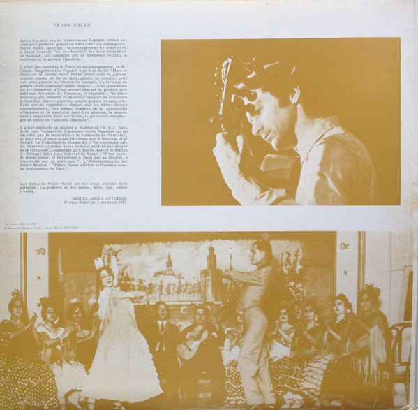 Pedro Soler - La Guitare Flamenco | Le Chant Du Monde (LDX 74489) - 3