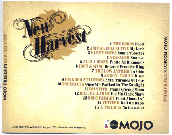 Various - New Harvest (A Compendium Of Modern North American Song) | Mojo Magazine (August 2009) - 2 Various - New Harvest (A Compendium Of Modern North American Song) | Mojo Magazine (August 2009) - 2