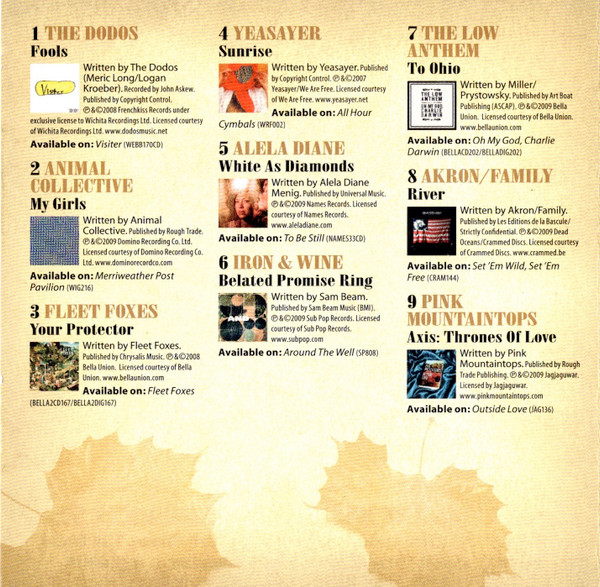 Various - New Harvest (A Compendium Of Modern North American Song) | Mojo Magazine (August 2009) - 4 Various - New Harvest (A Compendium Of Modern North American Song) | Mojo Magazine (August 2009) - 4