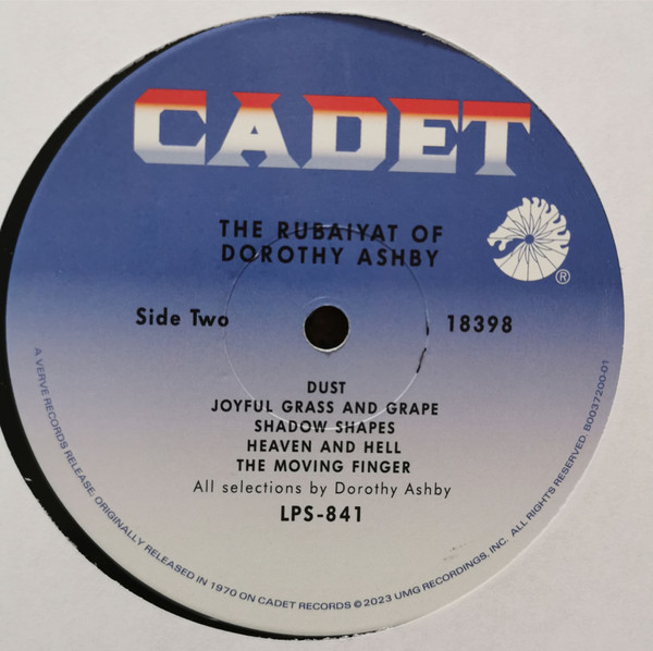 Dorothy Ashby - The Rubaiyat Of Dorothy Ashby | Verve Records (B0037200-01) - 2 Dorothy Ashby - The Rubaiyat Of Dorothy Ashby | Verve Records (B0037200-01) - 2
