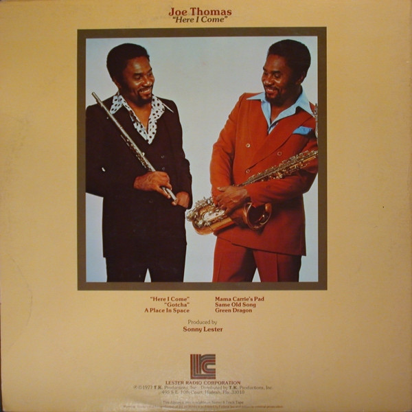 Joe Thomas - Here I Come | Lester Radio Corporation (LRC-9318) - 2