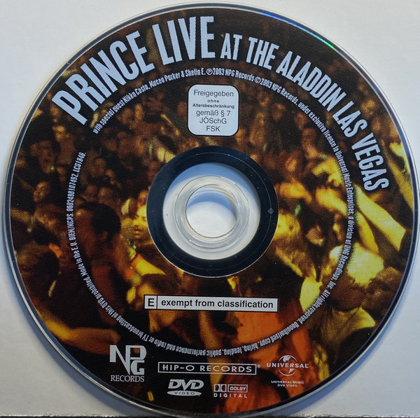 Prince - Live At The Aladdin Las Vegas | NPG Records (0602498107492) - 3