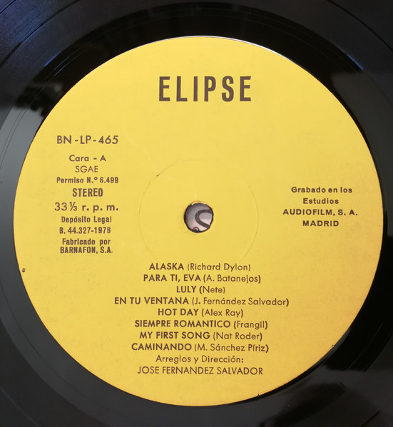 Grup Elipse - Música Para Bailar Vol.II | Not On Label (BN-LP-465) - 3 Grup Elipse - Música Para Bailar Vol.II | Not On Label (BN-LP-465) - 3