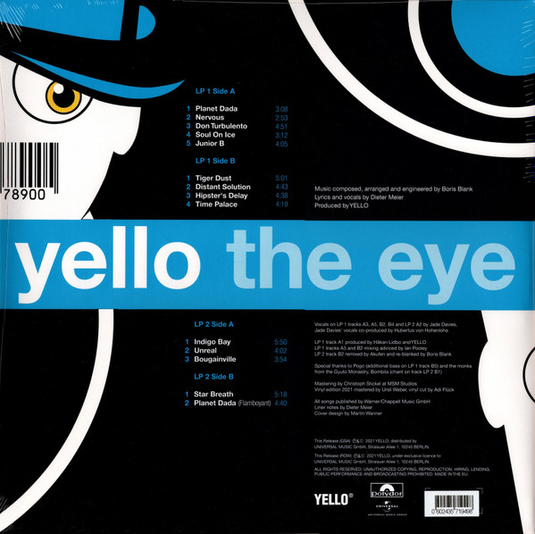Yello - The Eye 2LP | Yello (7640161960237) - 2 Yello - The Eye 2LP | Yello (7640161960237) - 2