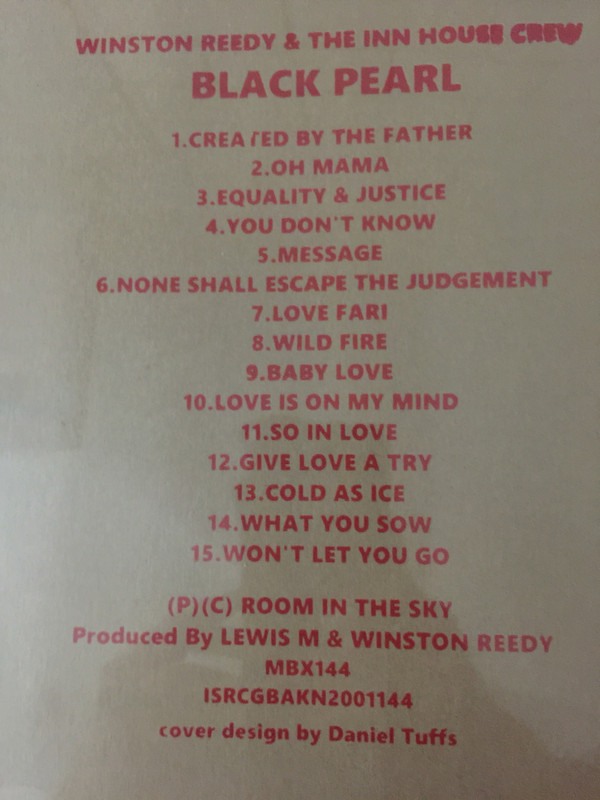 Winston Reedy & The Inn House Crew - Black Pearl | Room In The Sky (MBX144)