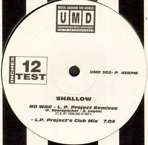 Shallow - No War - L.P. Project Remixes | Underground Music Department (UMD) (UMD 302- P)