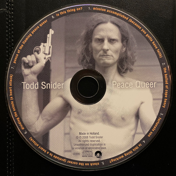 Todd Snider - Peace Queer | Aimless Records (AIML 1234) - 3 Todd Snider - Peace Queer | Aimless Records (AIML 1234) - 3