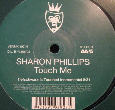 Sharon Phillips - Touch Me | Vendetta Records (VENMX 487 N) - 2