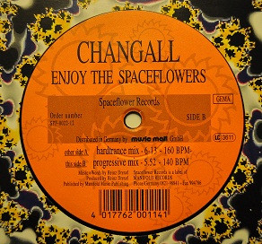 Changall - Enjoy The Spaceflowers | Spaceflower Records (SPF-0022-12)
