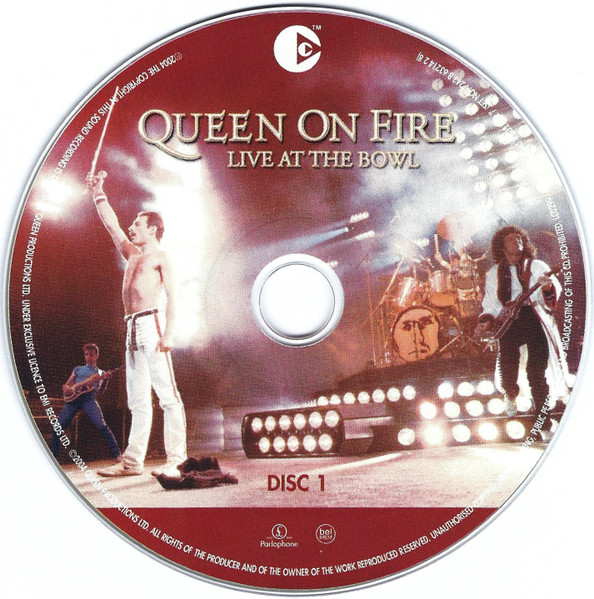 Queen - Queen On Fire (Live At The Bowl) | Parlophone (7243 8 63214 2 8) - 3