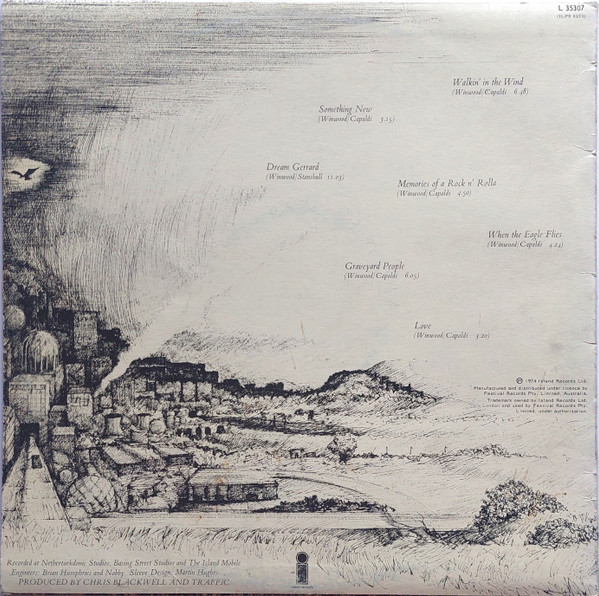 Traffic - When The Eagle Flies | Island Records (L 35307) - 2