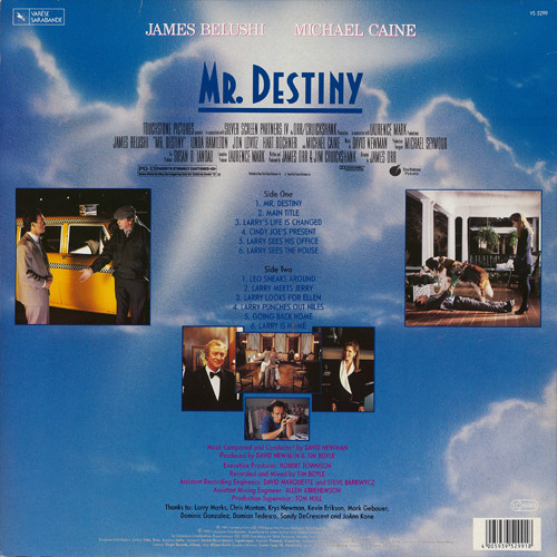David Newman - Mr. Destiny (Original Motion Picture Soundtrack) | Varèse Sarabande (VS-5299) - 2