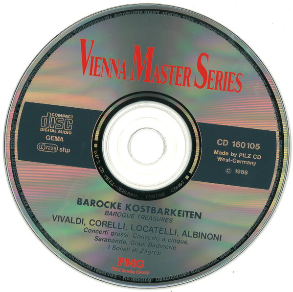 Zagrebački Solisti - Barocke Kostbarkeiten | Pilz Media Group (160 105) - 3