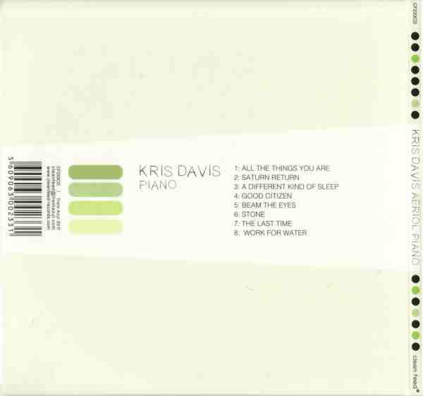 Kris Davis - Aeriol Piano | Clean Feed (CF233CD) - 4