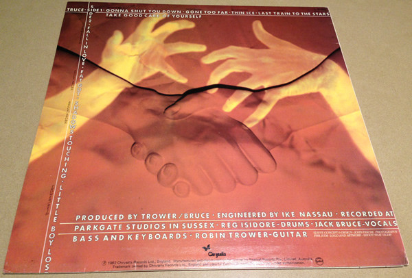 Robin Trower / Jack Bruce - Truce | Chrysalis (L 37669)