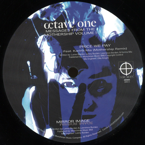 Octave One - Messages From The Mothership Volume I | 430 West (4W800)