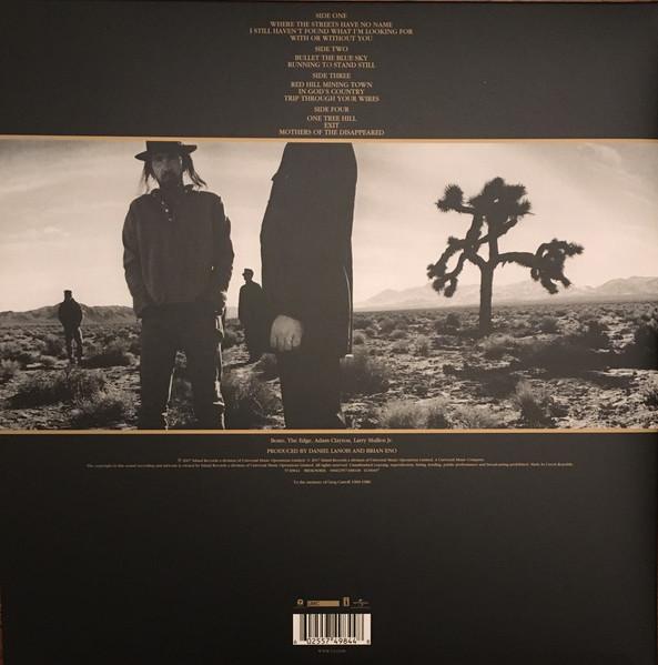 U2 - The Joshua Tree | Island Records (00602557482485) - 3