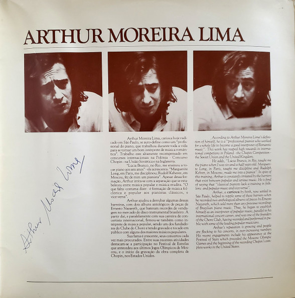 Arthur Moreira Lima / Turibio Santos - Brasil, Piano & Violão | Kuarup Discos (KLP-KM.1) - 3