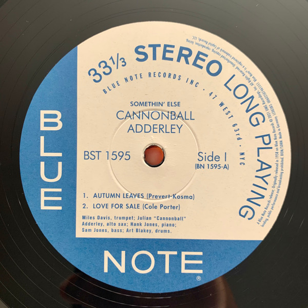Cannonball Adderley - Somethin' Else | UMe (0746555) - 3