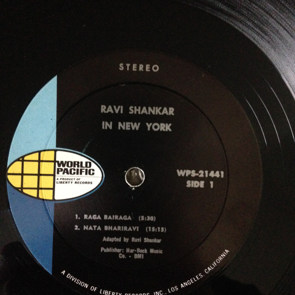 Ravi Shankar , Alla Rakha - Ravi Shankar In New York | World Pacific Records (WPS-21441) - 4