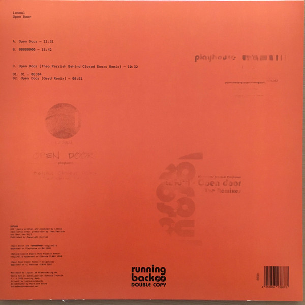 LoSoul - Open Door | Running Back Double Copy (RBDC08) - 2 LoSoul - Open Door | Running Back Double Copy (RBDC08) - 2