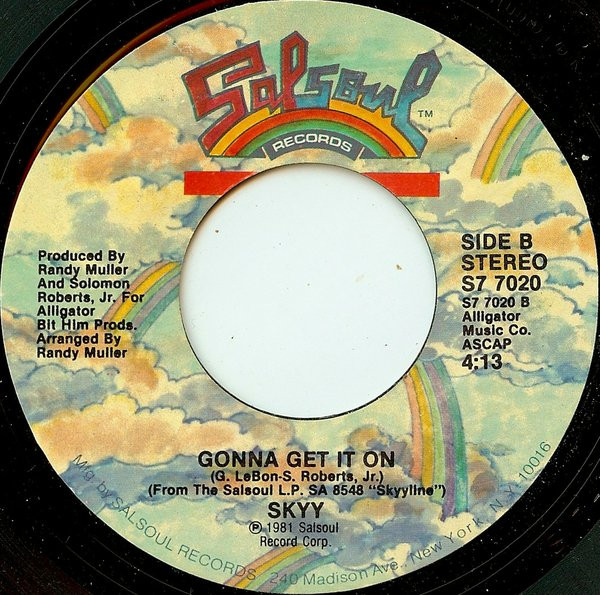 Skyy - Let's Celebrate / Gonna Get It On | Salsoul Records (S7 7020) - 2 Skyy - Let's Celebrate / Gonna Get It On | Salsoul Records (S7 7020) - 2