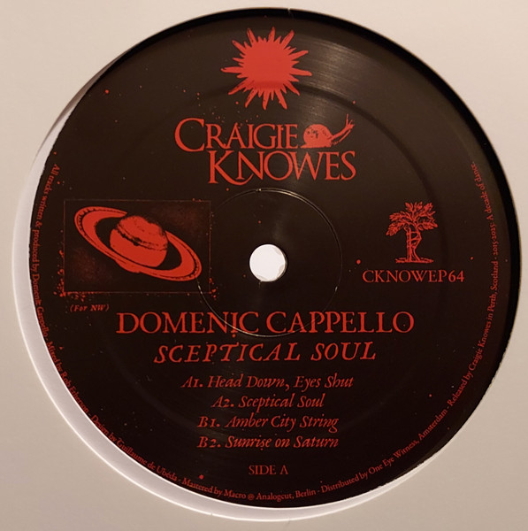 Domenic Cappello - Sceptical Soul | Craigie Knowes (CKNOWEP 64)