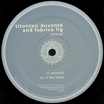 Titonton Duvanté & Fabrice Lig - Sensual | 7th City (SCD 012) - 3