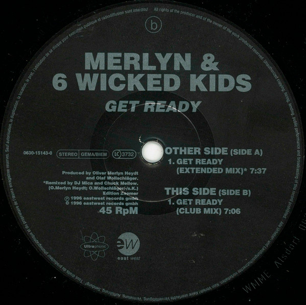 Merlyn & 6 Wicked Kids - Get Ready | Ultraphonic (0630-15143-0) - main