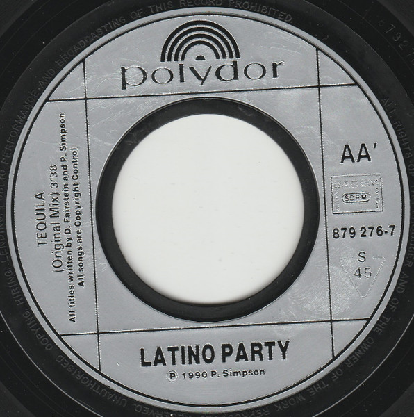 Latino Party - Tequila | Polydor (879 276-7) - 4