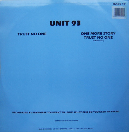 Unit 93 - Trust No One | Bassic (BASS 1T) - 2 Unit 93 - Trust No One | Bassic (BASS 1T) - 2