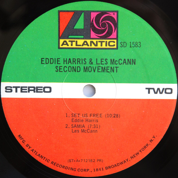 Eddie Harris & Les McCann - Second Movement | Atlantic (SD 1583) - 4 Eddie Harris & Les McCann - Second Movement | Atlantic (SD 1583) - 4
