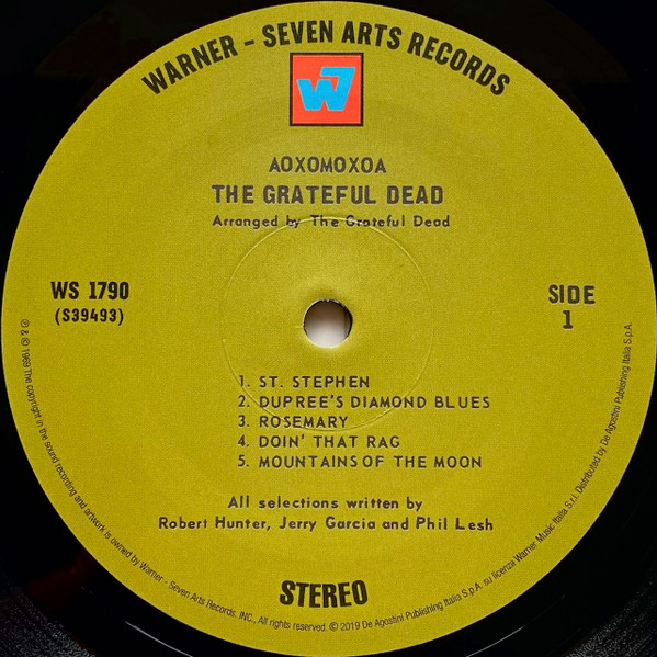 The Grateful Dead - Aoxomoxoa | Warner Bros. - Seven Arts Records (1790) - 3 The Grateful Dead - Aoxomoxoa | Warner Bros. - Seven Arts Records (1790) - 3