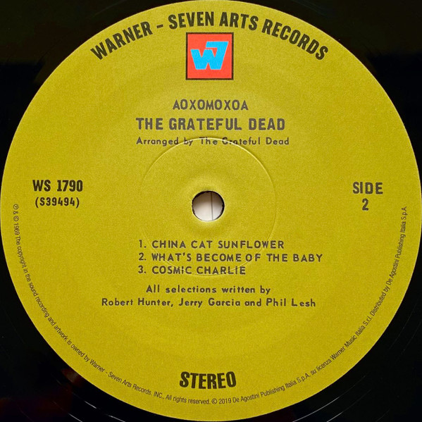 The Grateful Dead - Aoxomoxoa | Warner Bros. - Seven Arts Records (1790) - 4 The Grateful Dead - Aoxomoxoa | Warner Bros. - Seven Arts Records (1790) - 4